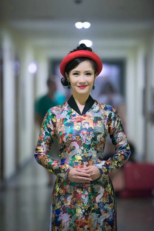 Thụy vân thăng hoa nhan sắc với tóc đẹp