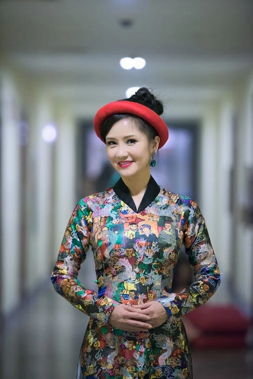 Thụy vân thăng hoa nhan sắc với tóc đẹp