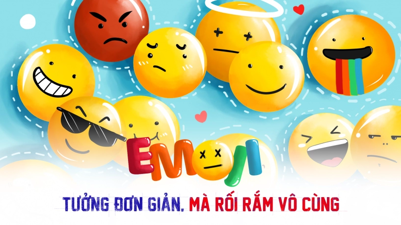 Emoji mạng xã hội rối rắm vô cùng