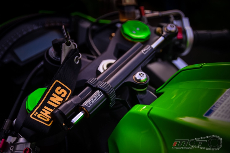 Kawasaki ninja zx-10r phiên bản 30 năm độ sành điệu xứ chùa vàng