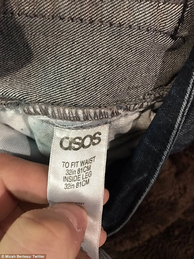 Khách hàng mua quần jeans quái dị của asos và cái kết phũ phàng