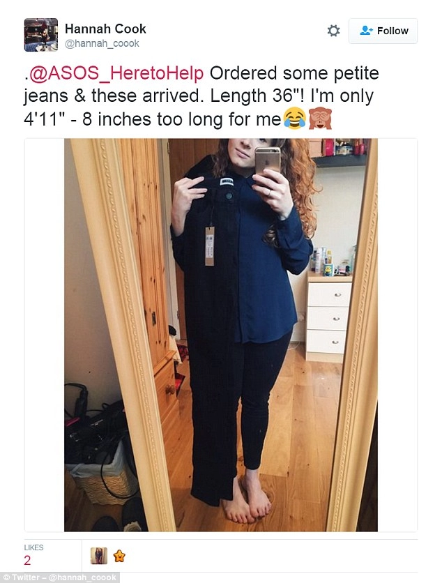 Khách hàng mua quần jeans quái dị của asos và cái kết phũ phàng