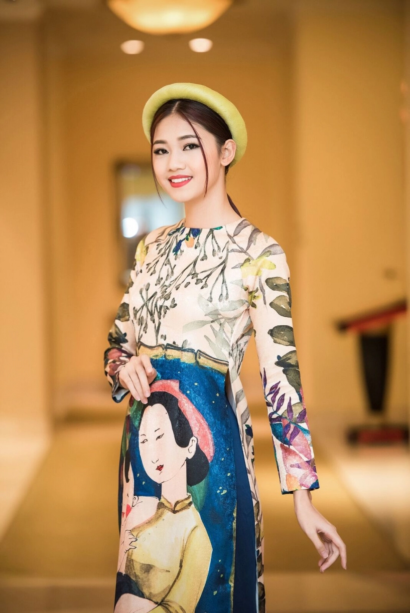 Cận cảnh vẻ đẹp cổ điển của á hậu thanh tú