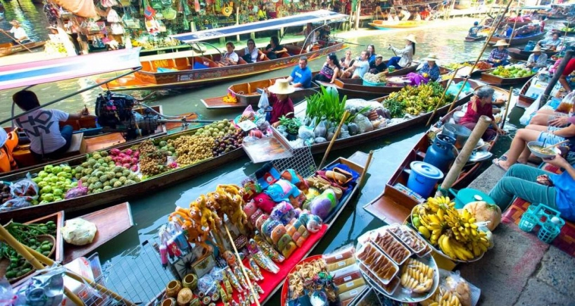 Chợ nổi cái răng- cần thơ địa điểm du lịch hấp dẫn