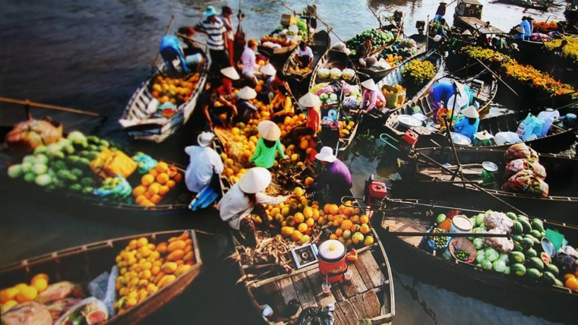 Chợ nổi cái răng- cần thơ địa điểm du lịch hấp dẫn