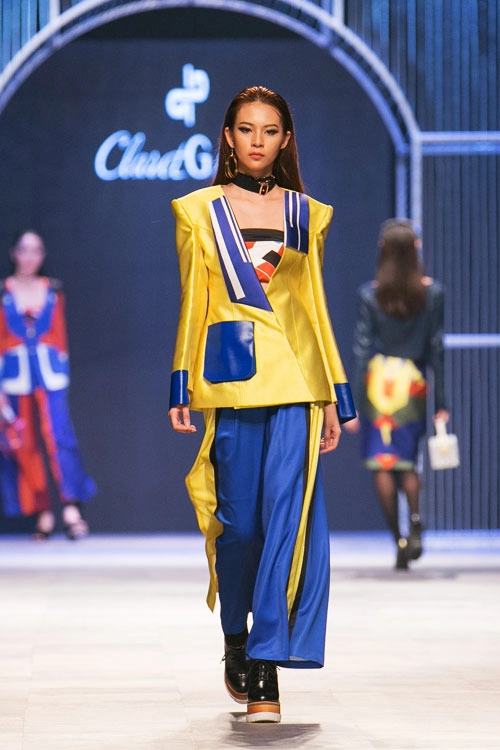 Hoàng thùy kiêu kỳ trong show claret giang lê
