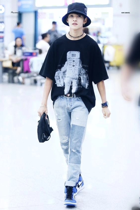 Kim samuel hoàng tử lai có gu thời trang chất chơi
