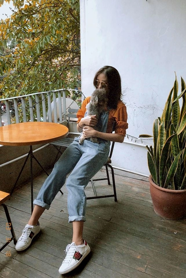 Sao việt khoe street style tràn ngập màu sắc xu hướng mới nhất