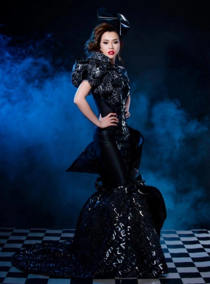 Hoa hậu việt nam quốc tế tại viet fashion week