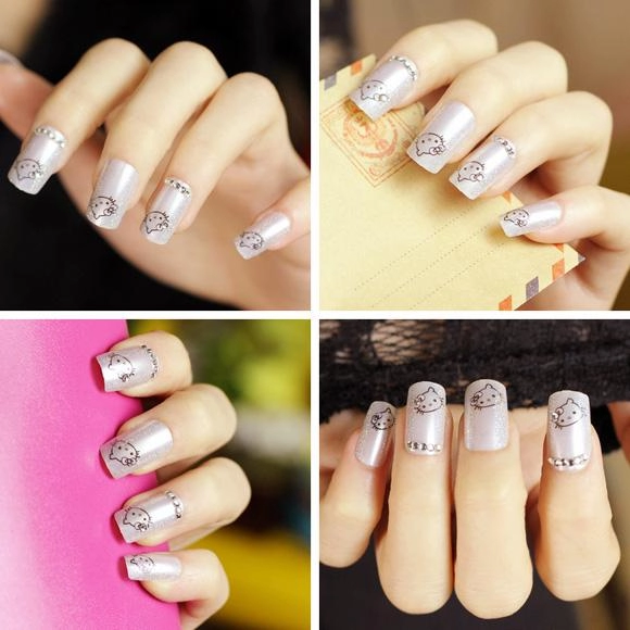Những mẫu móng tay hoạt hình đẹp dễ thương