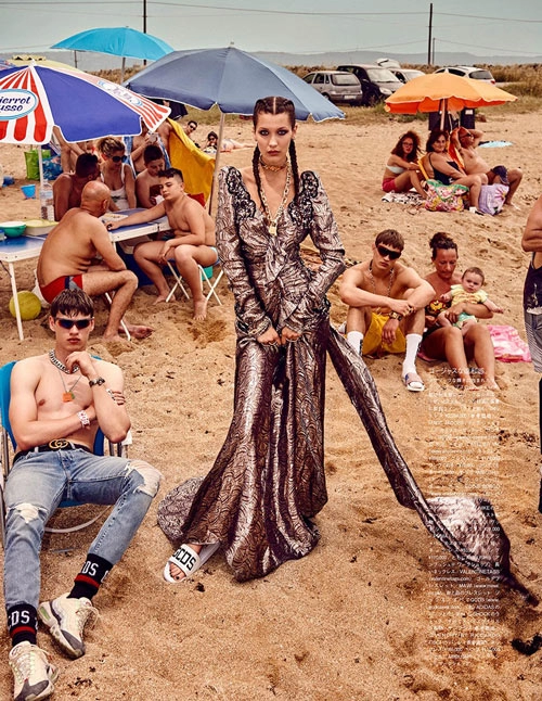 Người đẹp bella hadid khoe chân dài vô tận