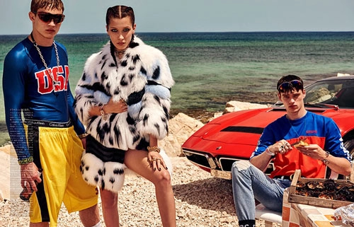 Người đẹp bella hadid khoe chân dài vô tận