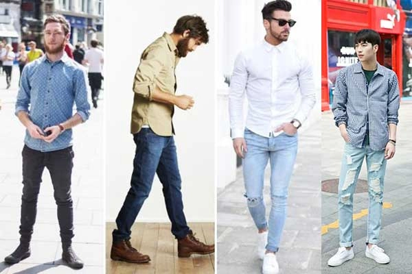 10 cách mix đồ với quần jean nam cực cá tính