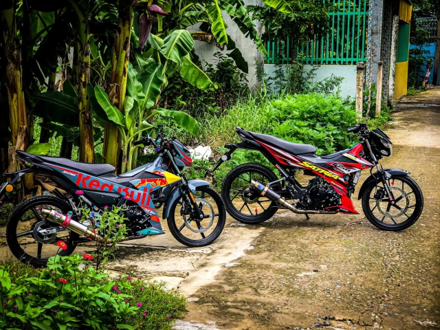 Bộ ảnh hai chiếc satria đẹp khiến các boy yêu thích