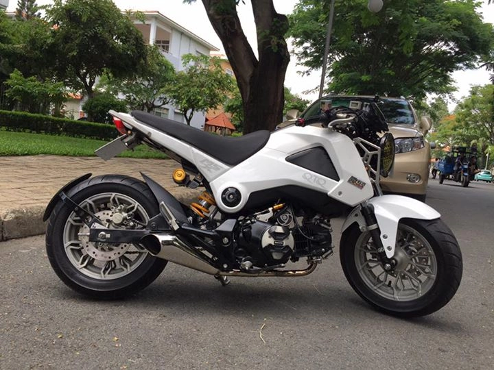 Hết hồn với chiếc honda msx độ full style lùn ngộ nghĩnh