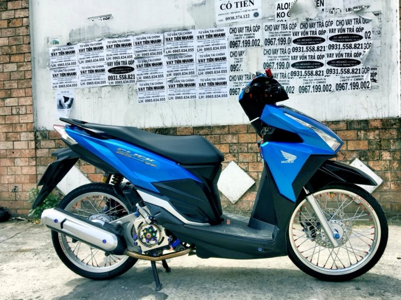 Honda click 125 độ bánh căm tay ga vô cùng hot