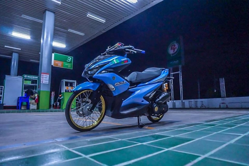 Nvx 155 độ phong cách drag chất độc đáo của biker thailand