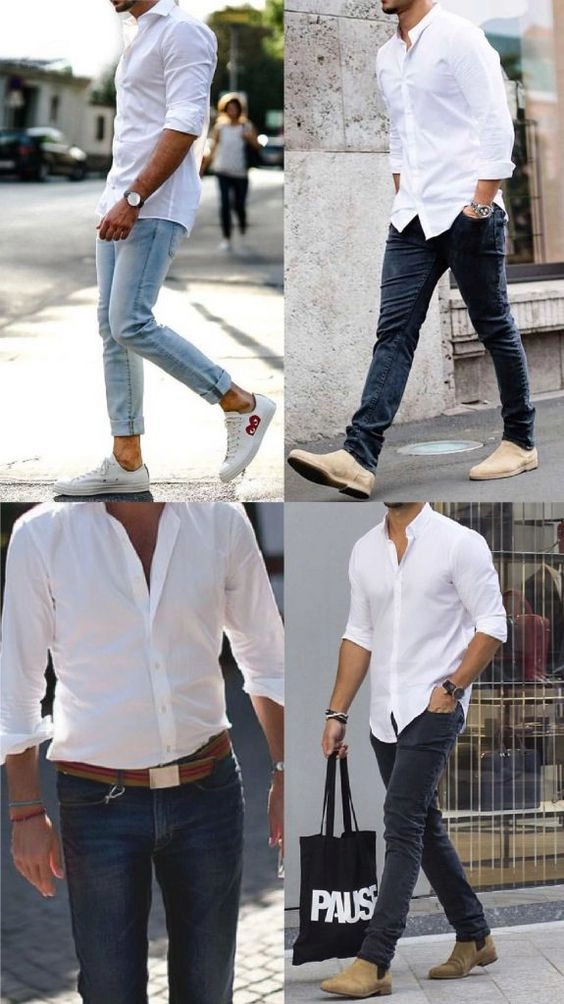 Quần jeans nên phối với áo gì thoải mái