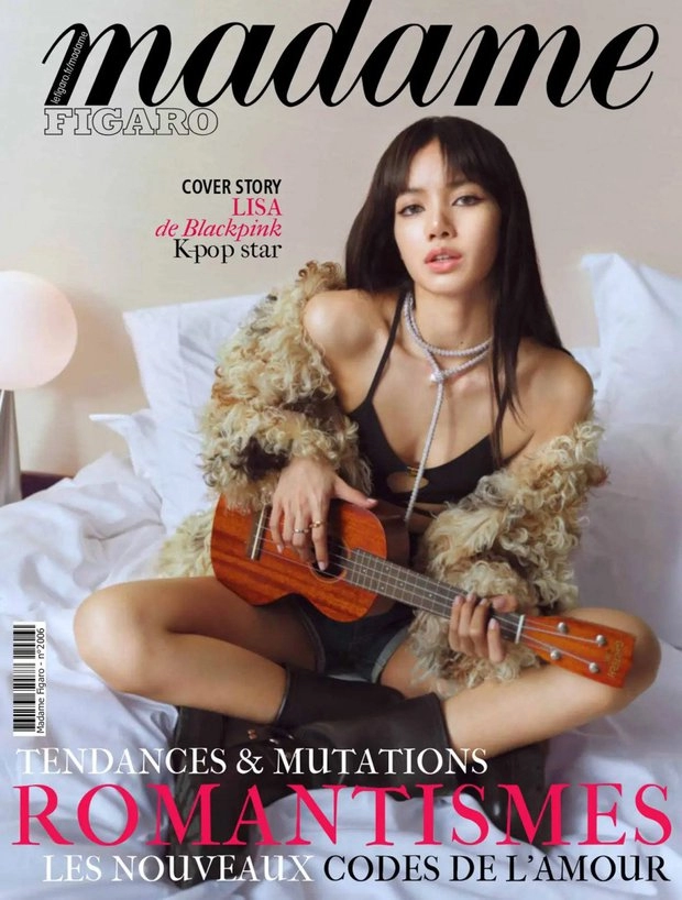 Lisa sexy khó cưỡng trên bìa tạp chí madame figaro paris