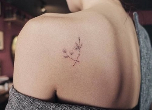 Những vị trí tattoo mini sexy nhất trên cơ thể phái đẹp