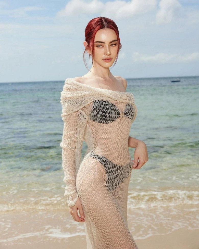Váy lưới đánh cá siêu đẹp của ma nữ đẹp nhất thái lan mai davika