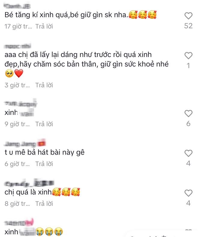 Hình ảnh tràn đầy sức sống của triệu lộ tư sau khi tăng cân