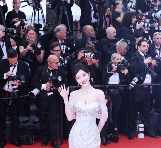 Sao cbiz mặc hở bị bảo vệ mời rời khỏi thảm đỏ cannes