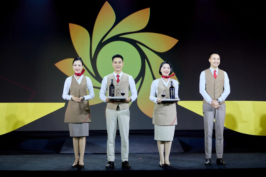 Hình ảnh đồng phục tiếp viên hàng không của sun phuquoc airways